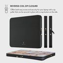 Frozen Leaves - Cute Marble Laptop Sleeve 9