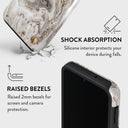 Snowstorm - Grey Marble Samsung Galaxy A25 Case 4