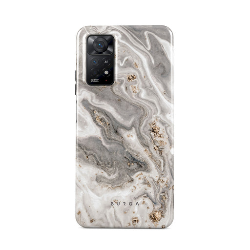 Snowstorm - Grey Marble Xiaomi Redmi Note 11 Pro+ Case 1