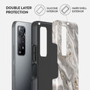 Snowstorm - Grey Marble Xiaomi Redmi Note 11 Pro+ Case 2