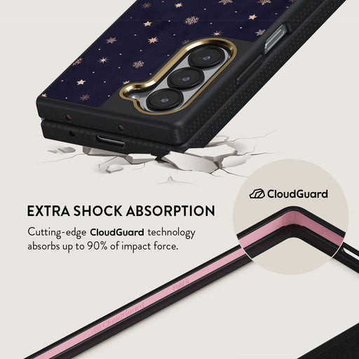 Midnight Kiss - Star Samsung Galaxy Z Fold 6 Case 3