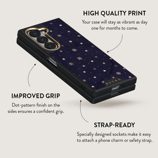 Midnight Kiss - Star Samsung Galaxy Z Fold 6 Case 5
