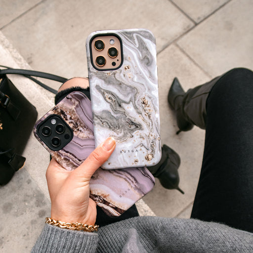 Snowstorm - Grey Marble Xiaomi Redmi Note 11 Pro+ Case 7