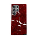 Iconic Red Ruby - Marble Samsung Galaxy S24 Ultra Case 5