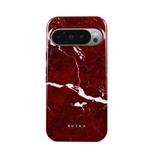 Iconic Red Ruby - Marble Google Pixel 9 Pro Case 1