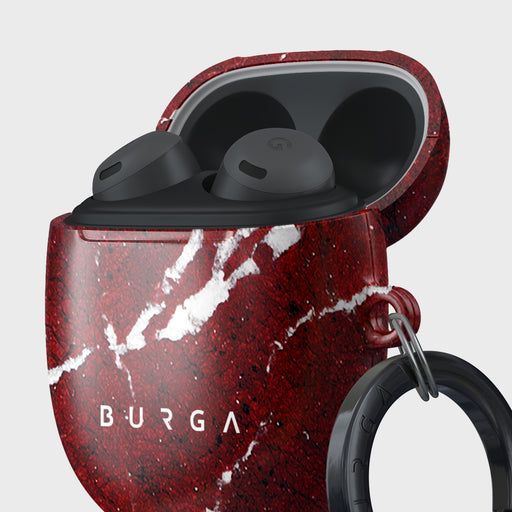 Iconic Red Ruby - Marble Google Pixel Buds Pro Case 5