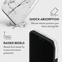 Satin White - Marble iPhone 15 Pro Max Case 8