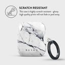 Satin White - Marble AirPods Case 4