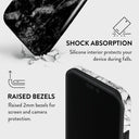 Fatal Contradiction - Black & White Marble iPhone 15 Pro Max Case 8