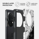 Fatal Contradiction - Black & White Marble OnePlus 11 Case 2