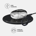 Fatal Contradiction - Black & White Marble Google Pixel Buds Pro Case 3