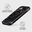 Rose Gold Marble - iPhone 16 Case 3