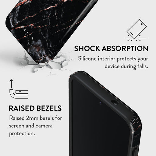 Rose Gold Marble - Samsung Galaxy S25 Case 4