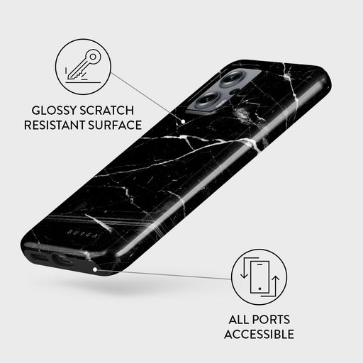Noir Origin - Black Marble Xiaomi Redmi Note 11T Pro / 11T Pro+ Case 3