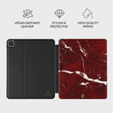 Iconic Red Ruby - Marble iPad Pro 12.9 (6th/5th Gen) Case 3