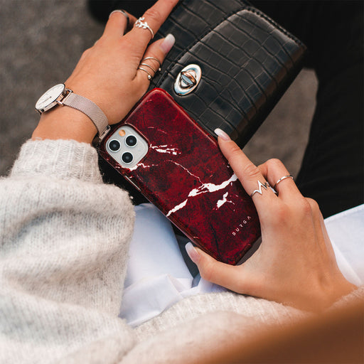 Iconic Red Ruby - Marble Google Pixel 9 Pro Case 6
