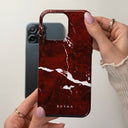 Iconic Red Ruby - Marble Google Pixel 9 Pro Case 5