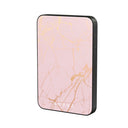 Peachy Gold - Pink Marble Magnetic Power Bank 1