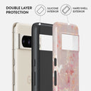 Golden Coral - Pink Google Pixel 8 Pro Case 2