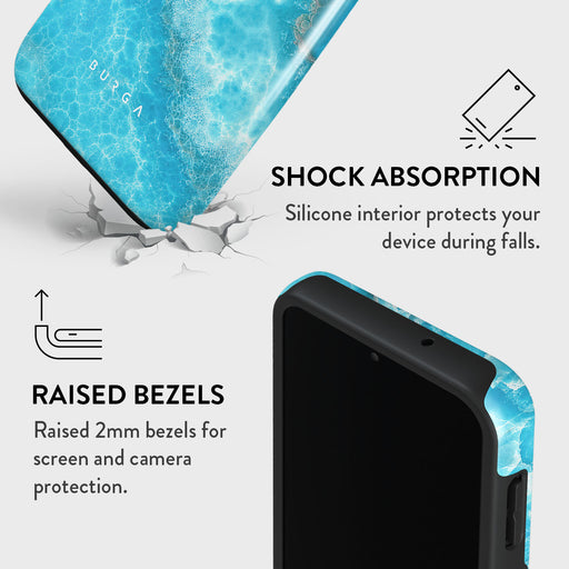 Ocean Waves - Blue Samsung Galaxy A25 Case 4