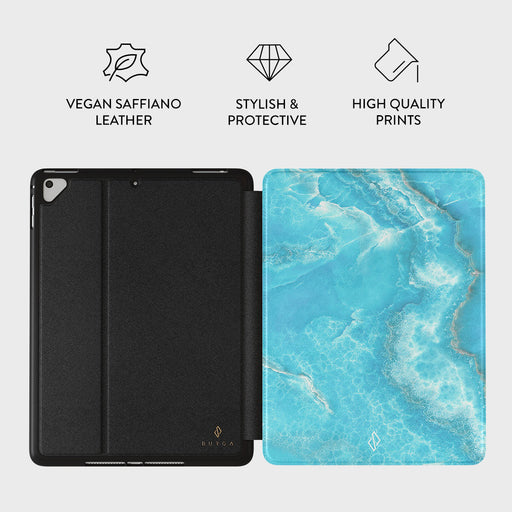 Ocean Waves - Blue iPad 9.7 (6th/5th Gen) Case 2