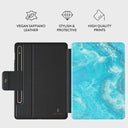 Ocean Waves - Blue Samsung Galaxy Tab S8+/S7+/S7 FE Case 2