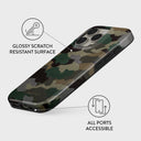 Tropical Green Camo - iPhone 16 Pro Case 3