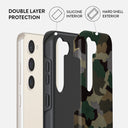Tropical Green Camo - Samsung Galaxy S23 Plus Case 6