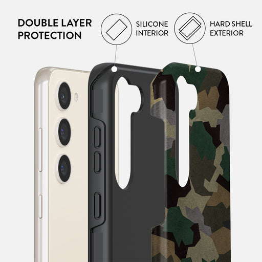 Tropical Green Camo - Samsung Galaxy S23 Plus Case 6