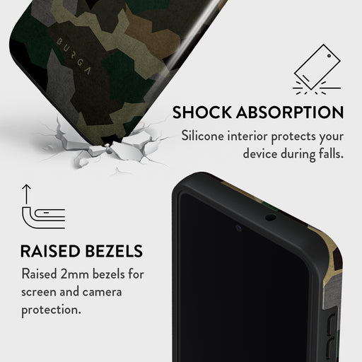 Tropical Green Camo - Samsung Galaxy S23 Plus Case 8