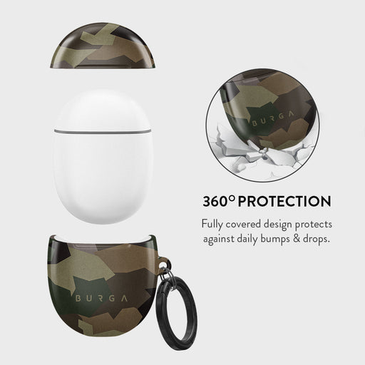 Tropical Green Camo - Google Pixel Buds Pro 2 Case 2