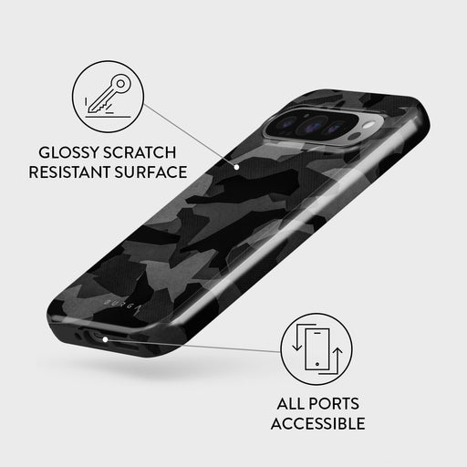 Night Black Camouflage - Google Pixel 9 Pro XL Case 3