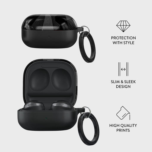Night Black Camouflage - Samsung Galaxy Buds FE Case 4