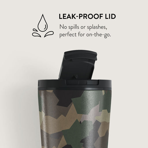 Tropical Green Camo - Travel Mug 11