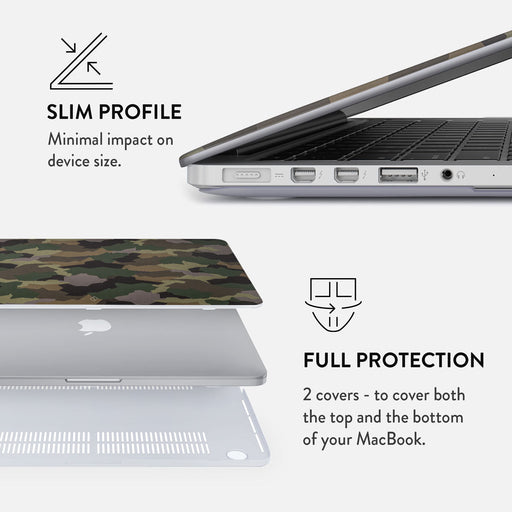 Tropical Green Camo - Macbook Case 18