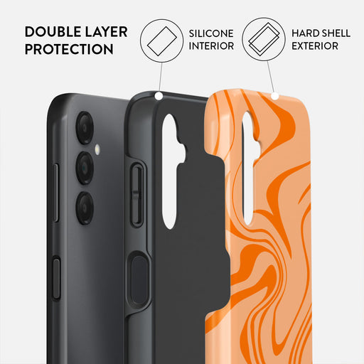 High Vibrations - Color Swirl Samsung Galaxy A25 Case 2