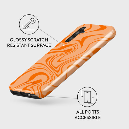 High Vibrations - Color Swirl Samsung Galaxy A25 Case 3