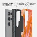Retro Glow - Samsung Galaxy S24 Ultra Case 6