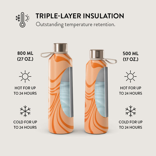 High Vibrations - Color Swirl Water Bottle 6