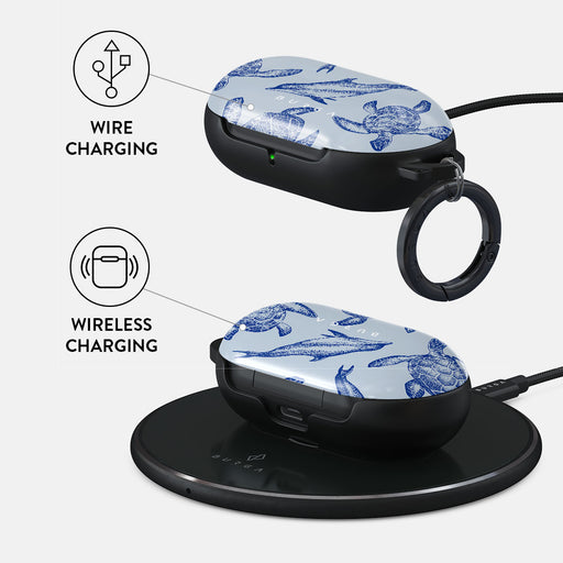 Aquatic Dance - Samsung Galaxy Buds Plus Case 3