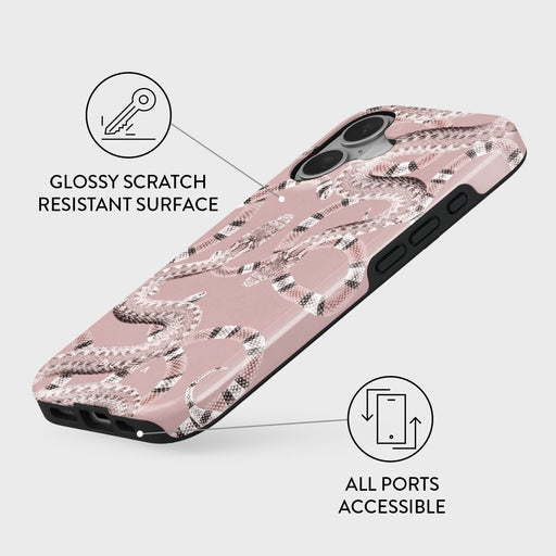 Poolside Glam - Snakes iPhone 16 Plus Case 3