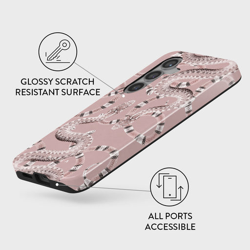 Poolside Glam - Snakes Samsung Galaxy S24 FE Case 3