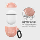 Pink Croco - Google Pixel Buds Pro Case 2