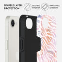 Sultry July - Zebra iPhone 16e Case 2