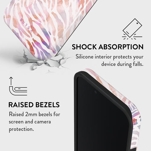 Sultry July - Zebra iPhone 16e Case 4