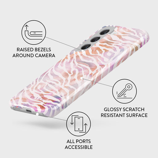 Sultry July - Zebra Samsung Galaxy S22 Plus Case 3