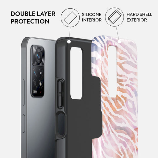 Sultry July - Zebra Xiaomi Redmi Note 11 Pro+ Case 2
