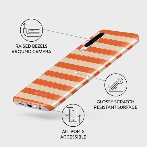 Papaya - Huawei P30 Case 3