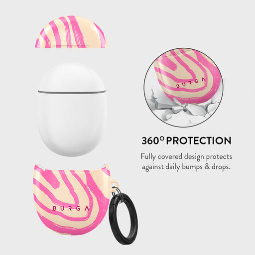 Pink Shores - Google Pixel Buds A Case 2