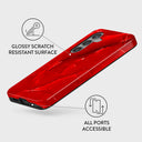 Wild Blaze - Red Samsung Galaxy S24 FE Case 3